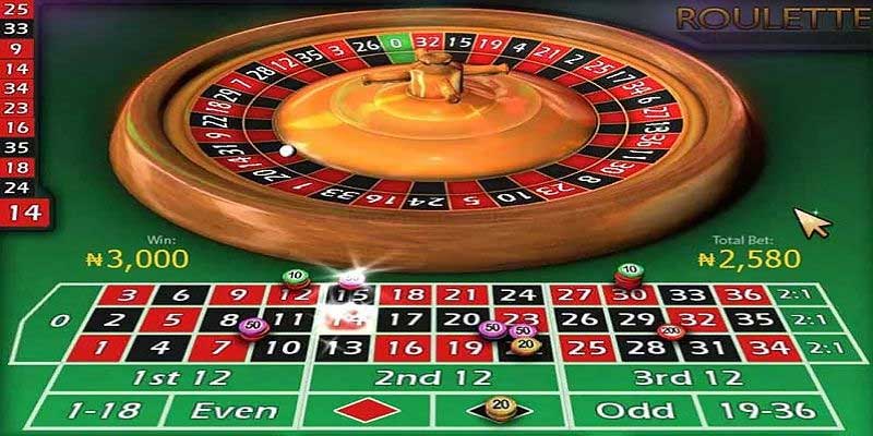 Các loại cược trong roulette 188V